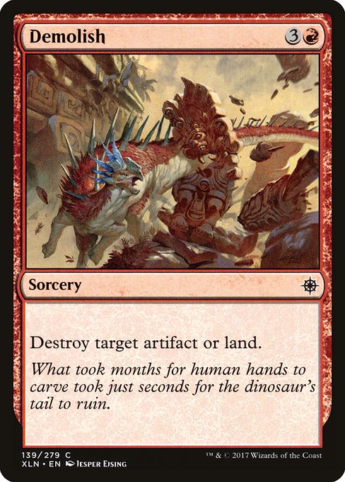 Demolish from Ixalan