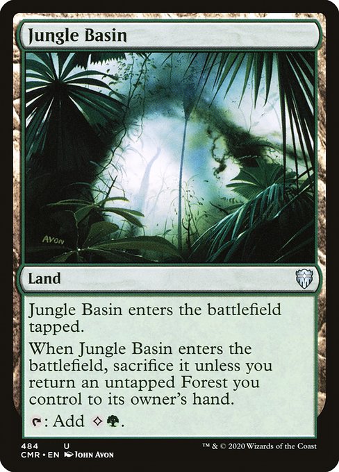 Jungle Basin highlighted card art