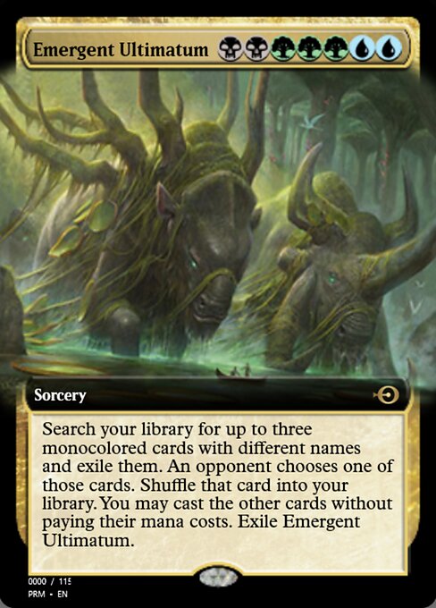 Emergent Ultimatum from Magic Online Promos