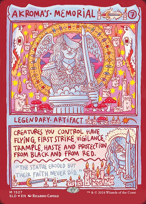 Akroma's Memorial from Secret Lair Drop