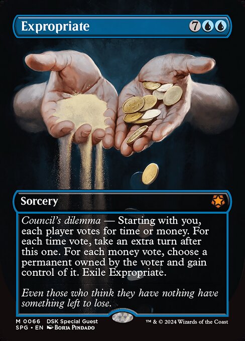 Expropriate highlighted card art