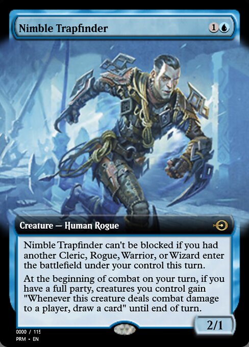 Nimble Trapfinder highlighted card art