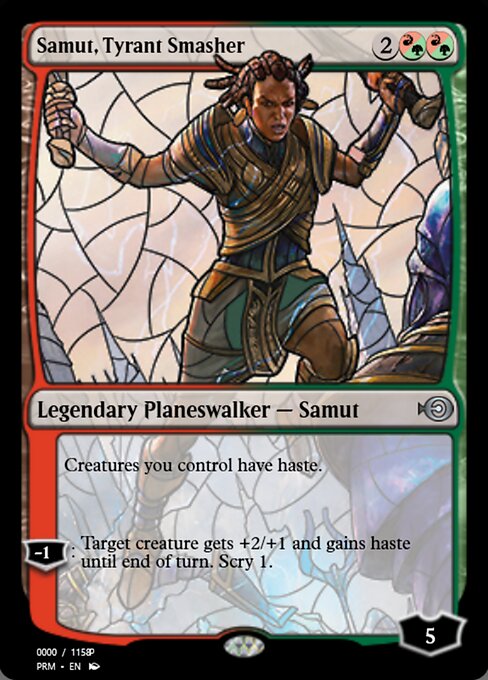 Samut, Tyrant Smasher from Magic Online Promos