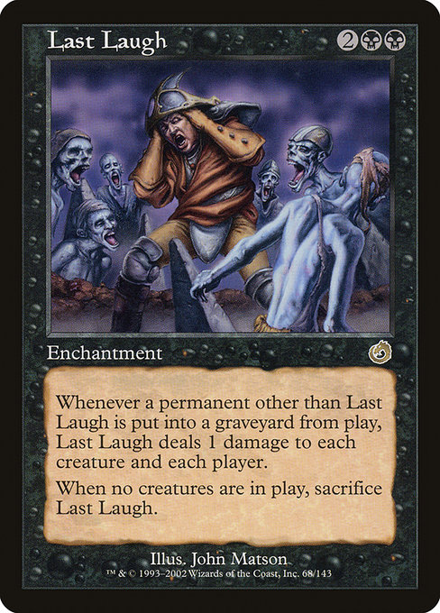 Last Laugh highlighted card art