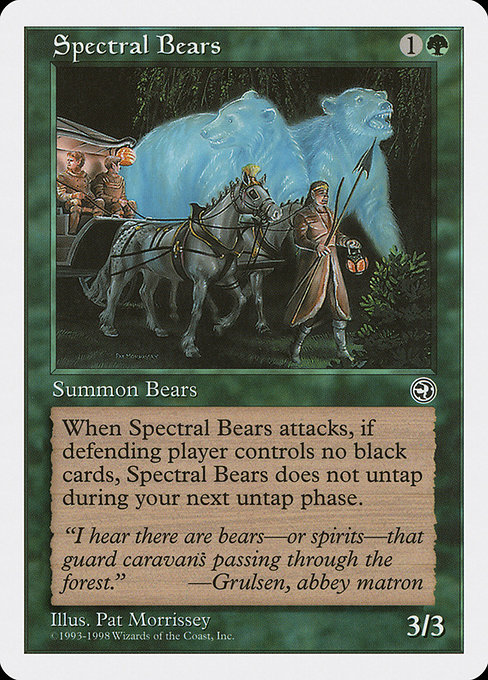 Spectral Bears from Anthologies