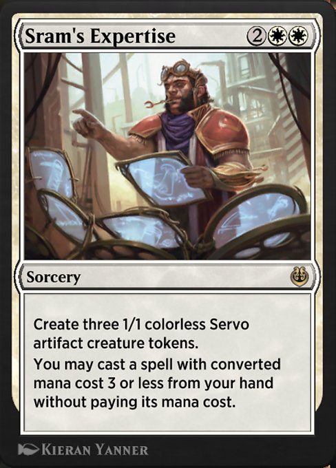 Sram's Expertise highlighted card art
