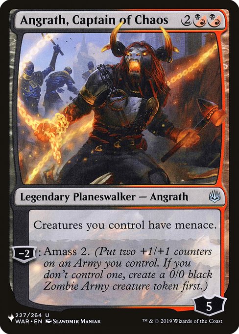 Angrath, Captain of Chaos highlighted card art