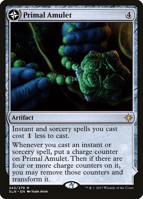 Primal Amulet // Primal Wellspring from Ixalan