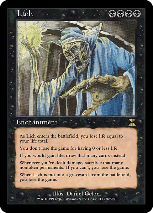 Lich from Masters Edition IV