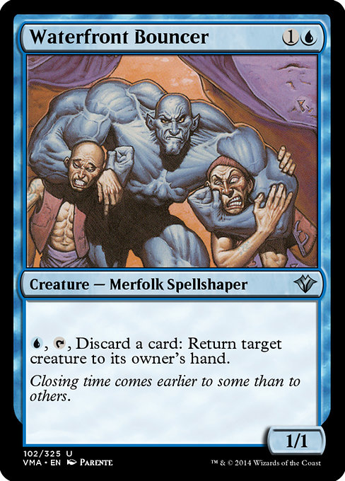 Waterfront Bouncer highlighted card art