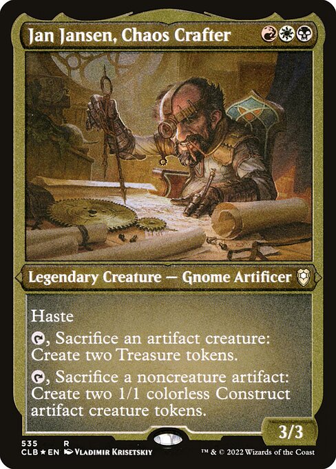 Jan Jansen, Chaos Crafter from Commander Legends: Battle for Baldur's Gate