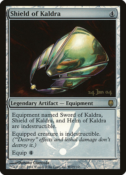 Shield of Kaldra from Darksteel Promos