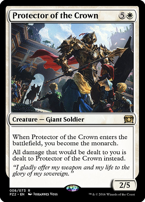 Protector of the Crown highlighted card art