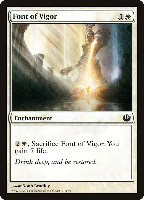 Font of Vigor highlighted card art