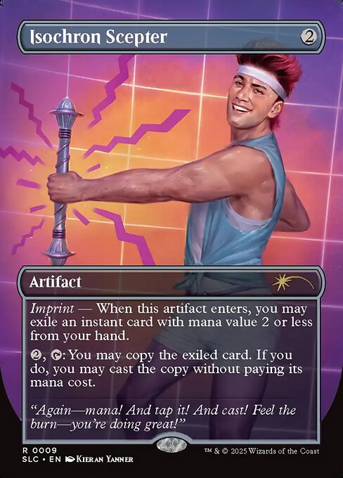 Isochron Scepter from Secret Lair Countdown