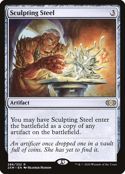 Sculpting Steel from Double Masters