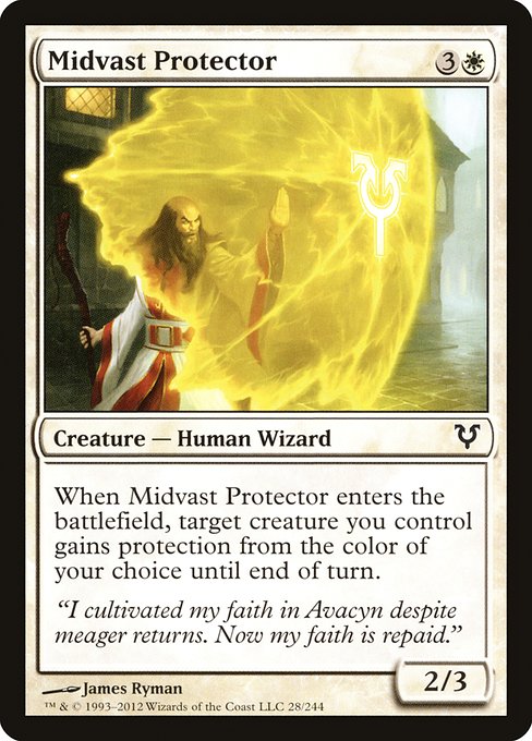 Midvast Protector highlighted card art