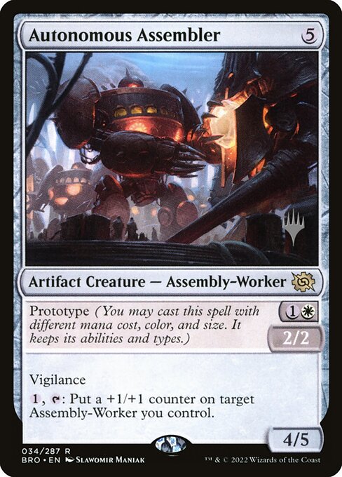 Autonomous Assembler from The Brothers' War Promos