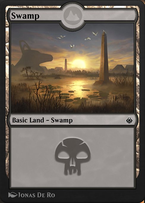 Swamp from Amonkhet Remastered