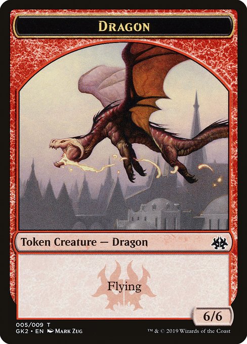 Dragon from RNA Guild Kit Tokens