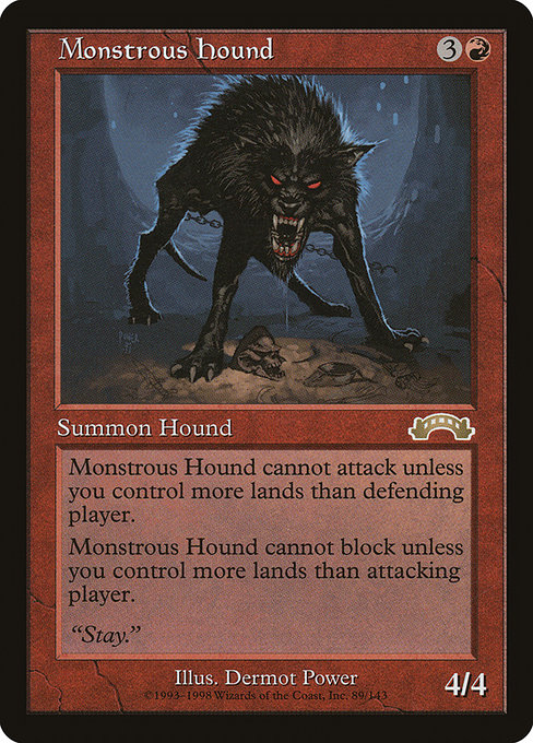 Monstrous Hound from Exodus