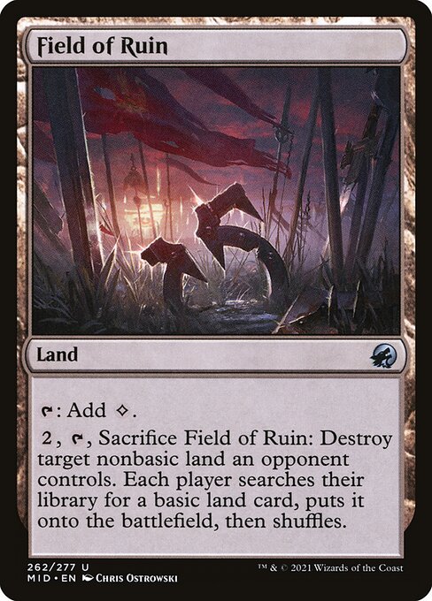 Field of Ruin from Innistrad: Midnight Hunt