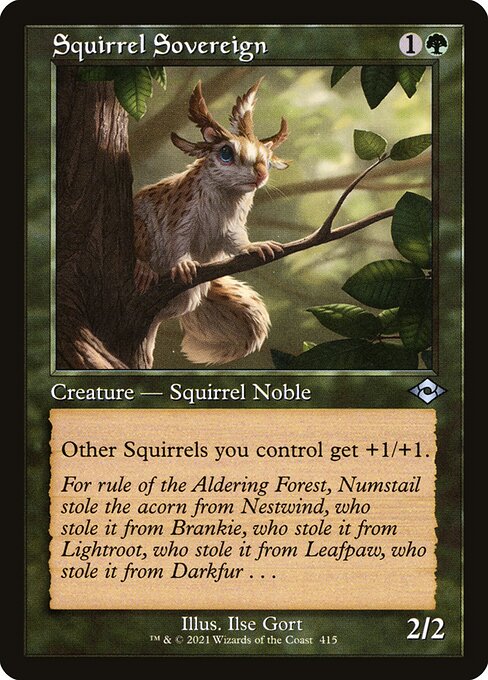 Squirrel Sovereign from Modern Horizons 2