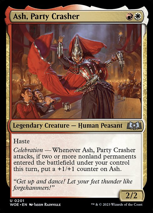 Ash, Party Crasher highlighted card art