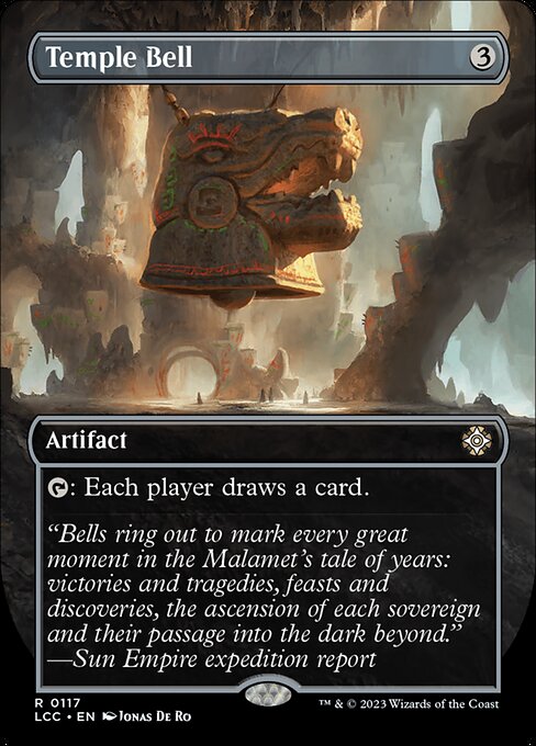 Temple Bell highlighted card art