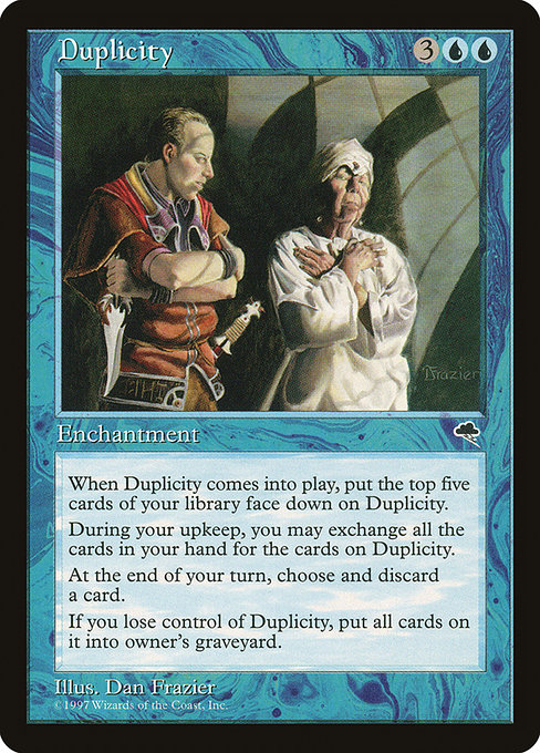 Duplicity highlighted card art