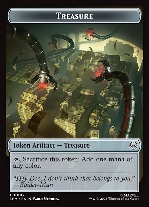 Treasure from Marvel's Spider-Man Tokens
