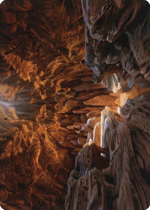 Den of the Bugbear // Den of the Bugbear from Adventures in the Forgotten Realms Art Series