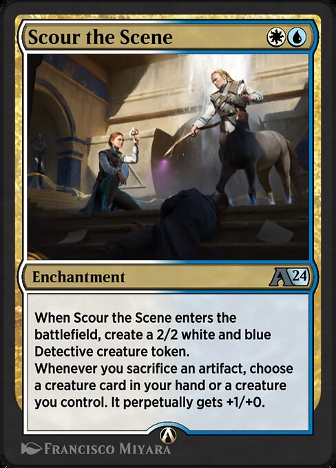Scour the Scene highlighted card art