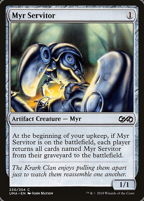 Myr Servitor highlighted card art