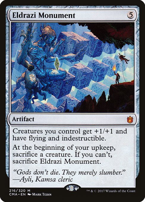 Eldrazi Monument from Commander Anthology