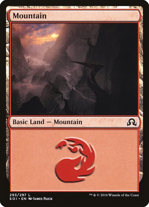 Mountain from Shadows over Innistrad