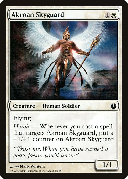 Akroan Skyguard from Born of the Gods