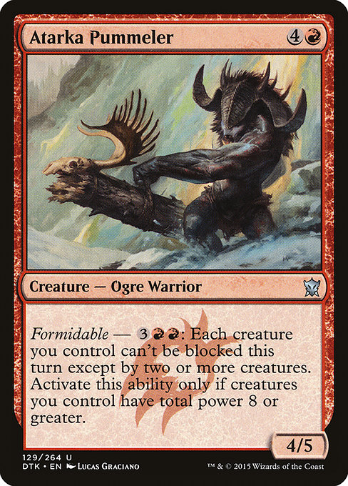 Atarka Pummeler highlighted card art