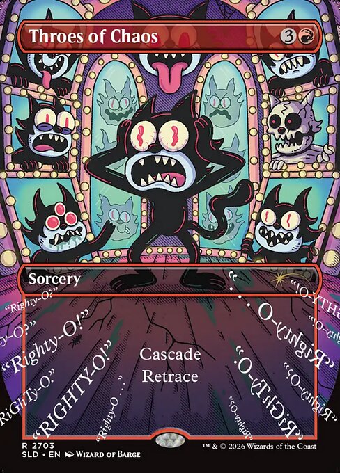 Throes of Chaos from Secret Lair Drop
