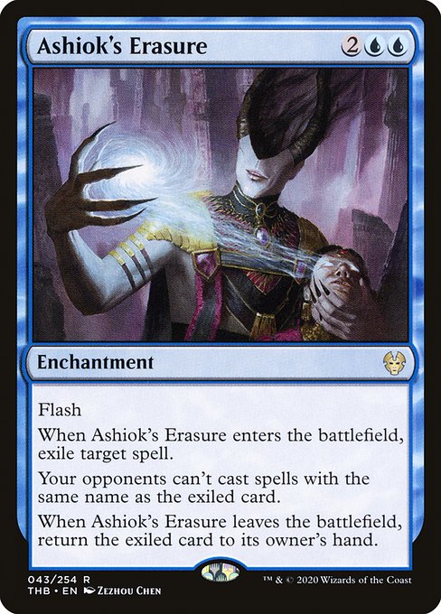 Ashiok's Erasure from Theros Beyond Death
