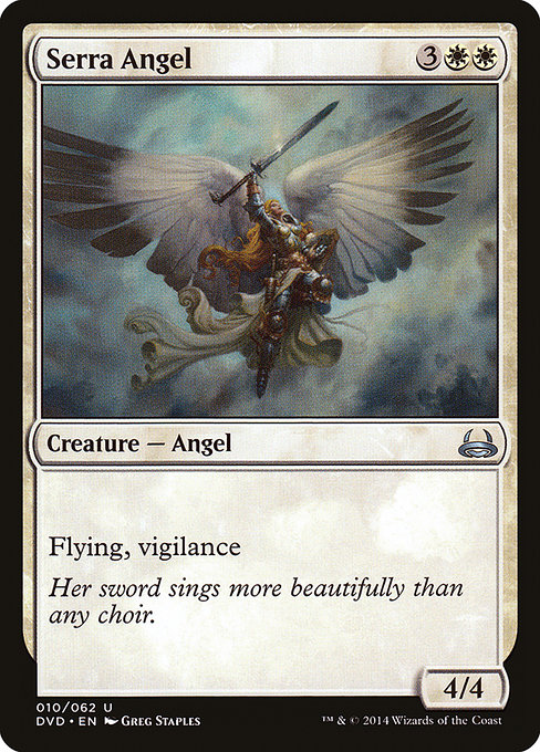 Serra Angel from Duel Decks Anthology: Divine vs. Demonic