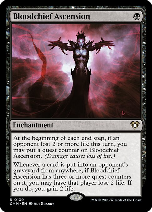 Bloodchief Ascension from Commander Masters