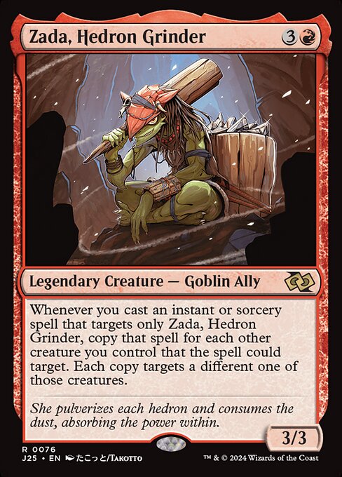 Zada, Hedron Grinder highlighted card art