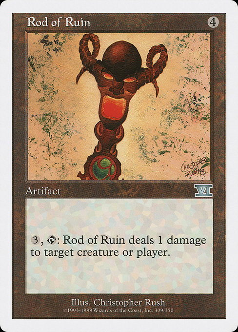 Rod of Ruin from Classic Sixth Edition