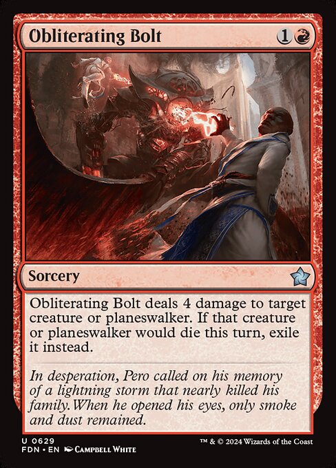 Obliterating Bolt highlighted card art