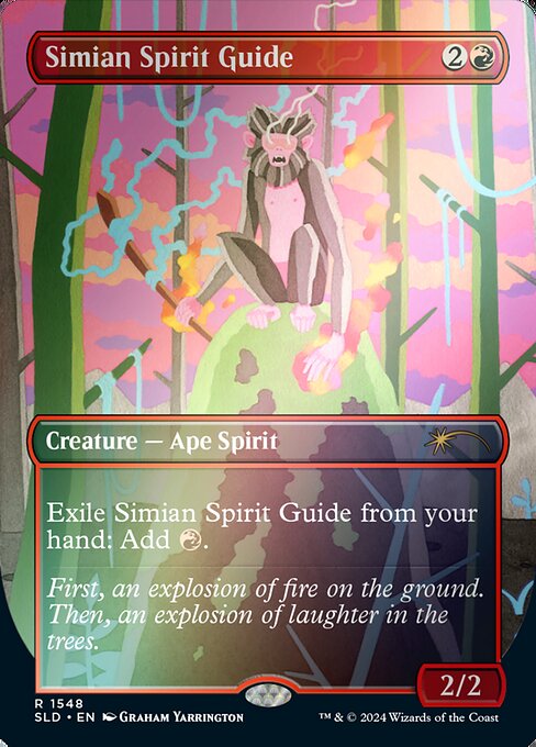 Simian Spirit Guide from Secret Lair Drop