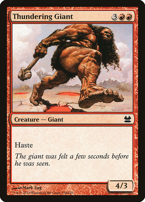 Thundering Giant from Modern Masters