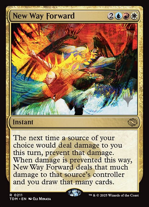 New Way Forward from Tarkir: Dragonstorm Promos