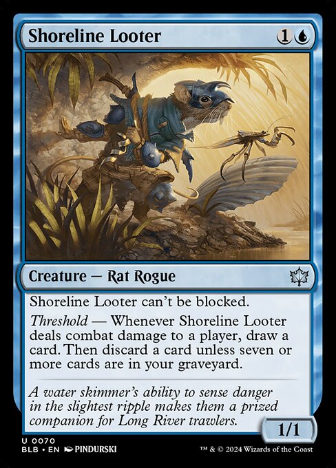 Shoreline Looter from Bloomburrow