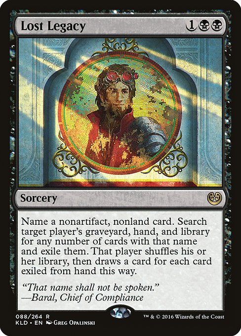 Lost Legacy from Kaladesh